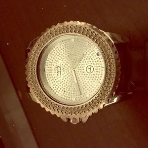 Techno pave watch